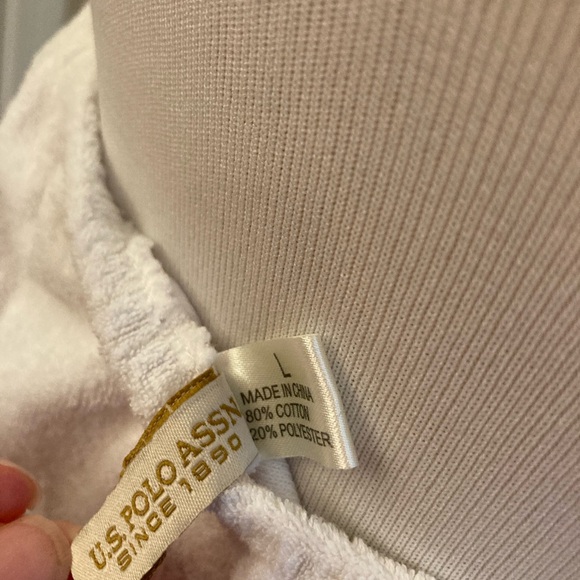 U.S. Polo Assn. White Terrycloth Dress with Gold Label - Picture 5 of 5
